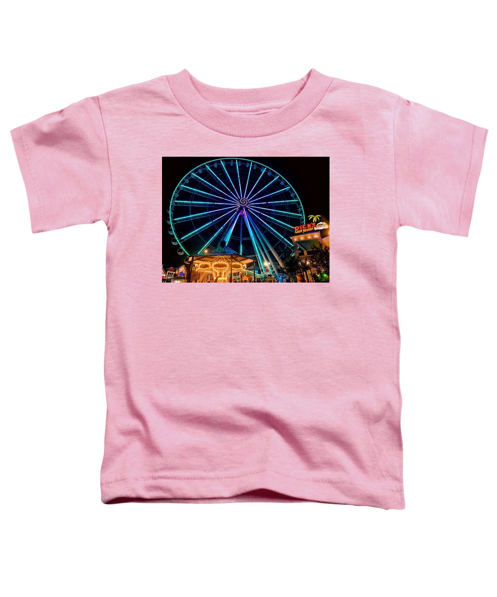 The Island Wheel Color - Toddler T-Shirt