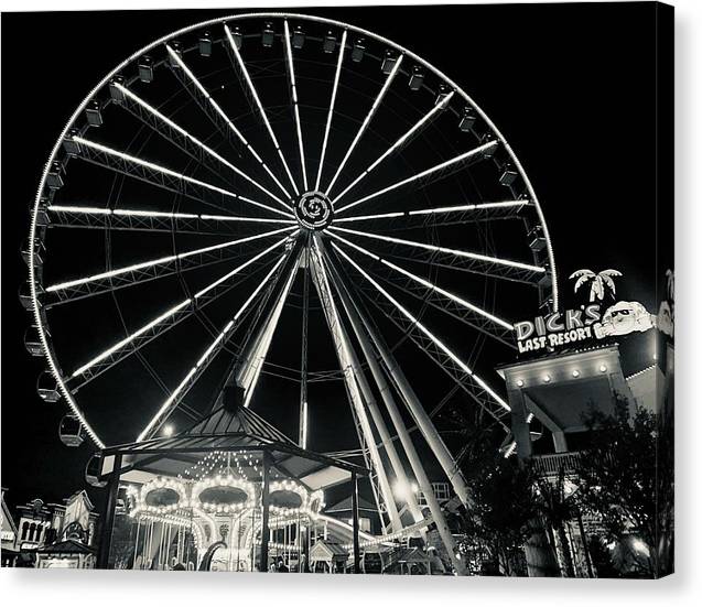 The Island Wheel - Canvas Print