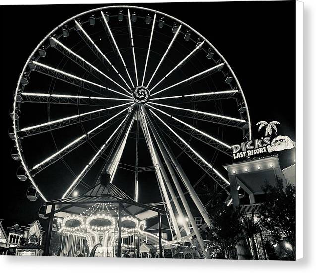 The Island Wheel - Canvas Print