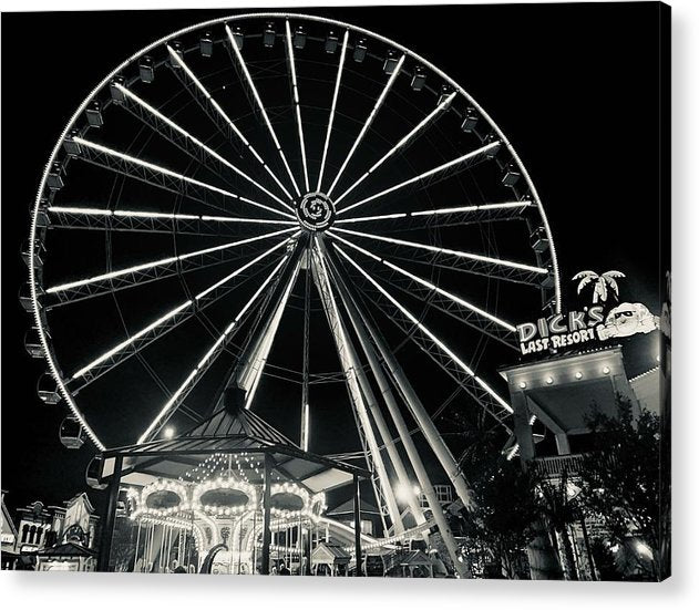 The Island Wheel - Acrylic Print