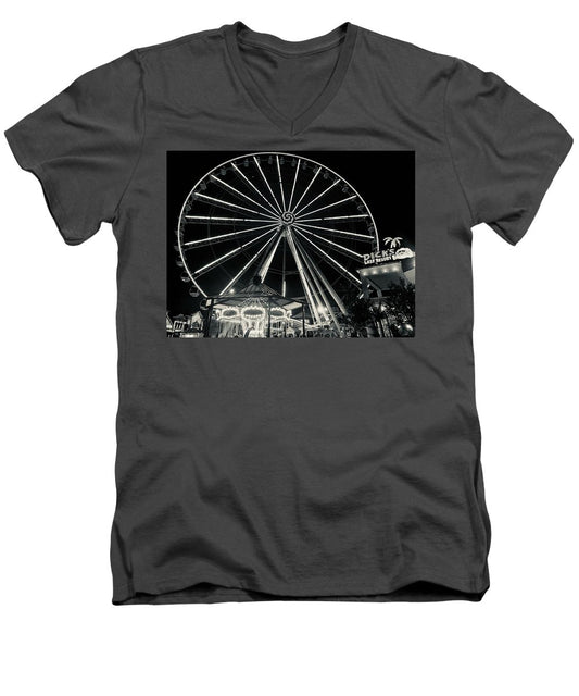 The Island Wheel - Men's V-Neck T-Shirt