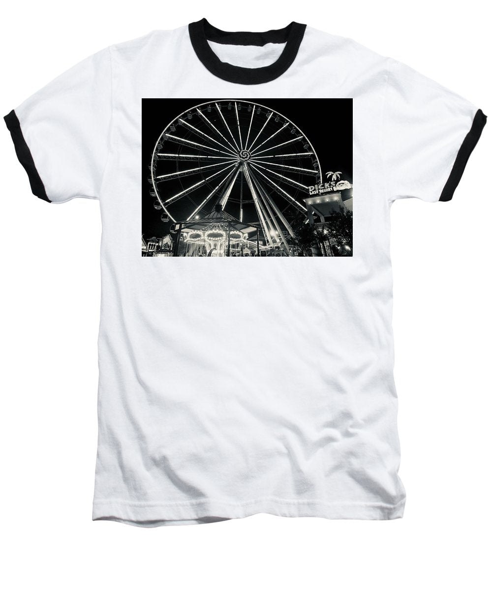 The Island Wheel - Baseball T-Shirt