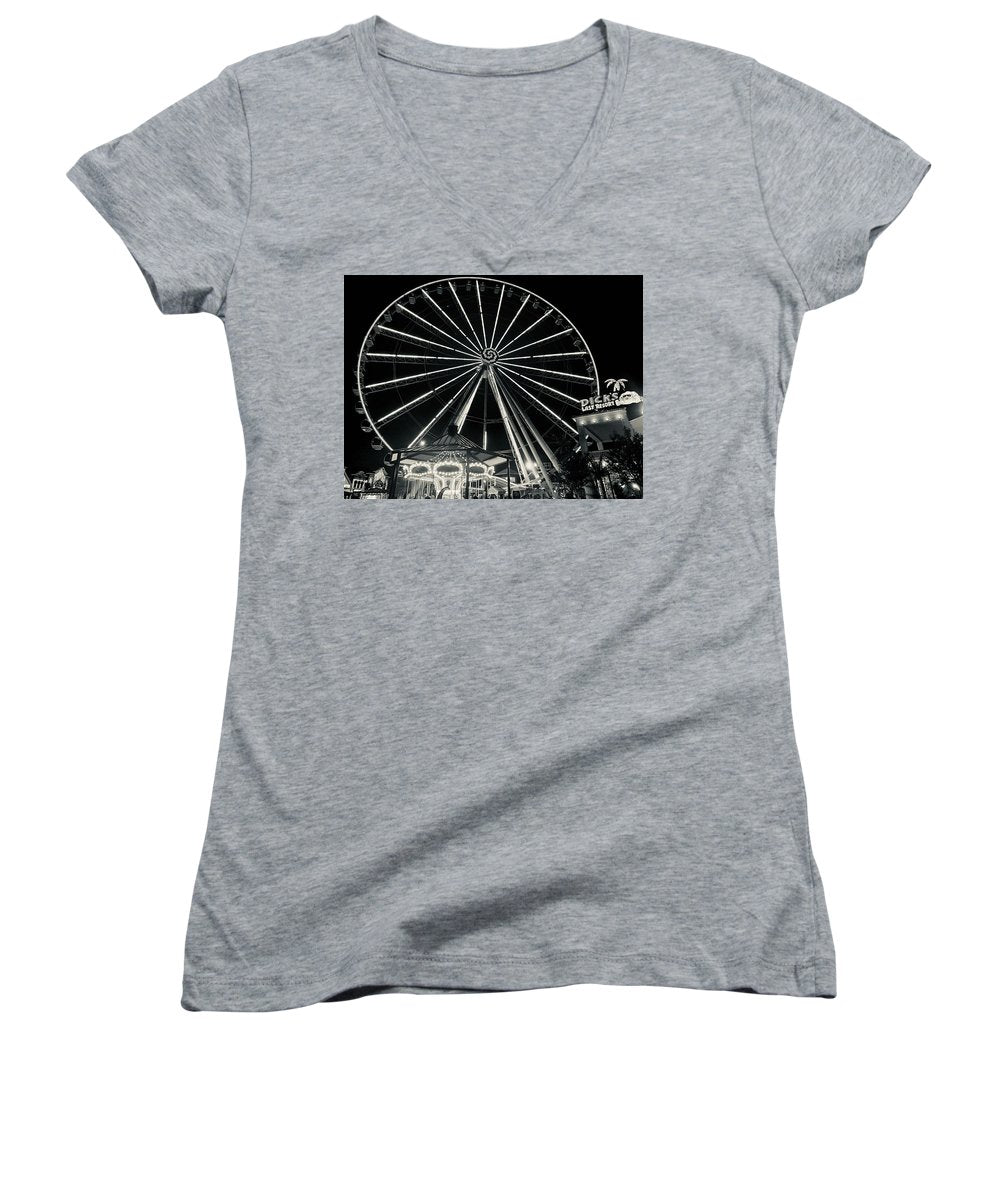 The Island Wheel - Women's V-Neck