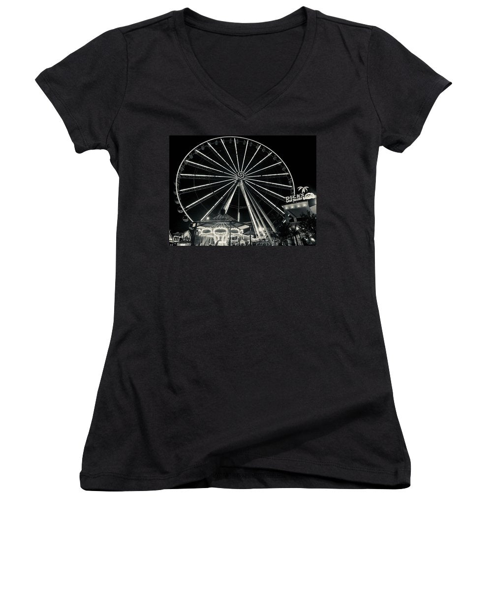 The Island Wheel - Women's V-Neck