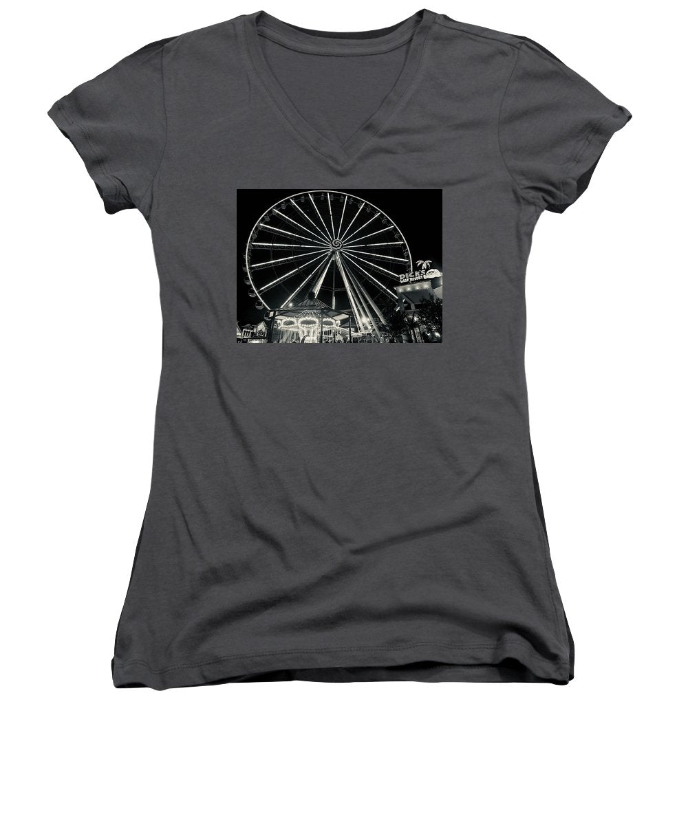 The Island Wheel - Women's V-Neck