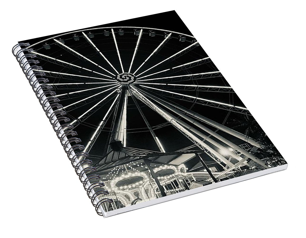 The Island Wheel - Spiral Notebook