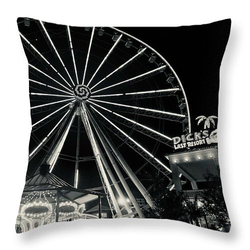 The Island Wheel - Throw Pillow