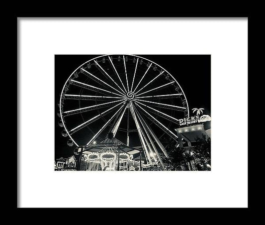 The Island Wheel - Framed Print