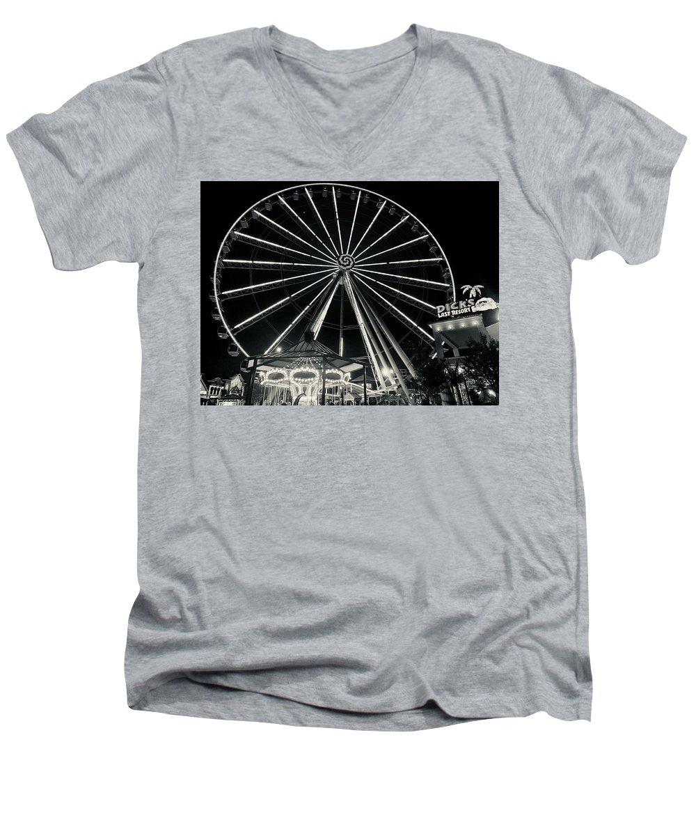 The Island Wheel - Men's V-Neck T-Shirt