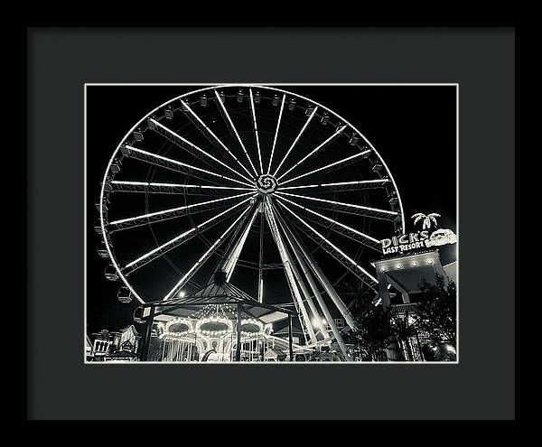 The Island Wheel - Framed Print