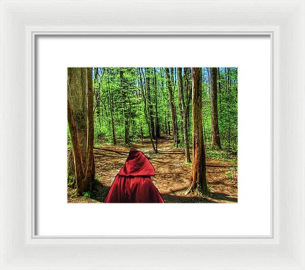 The Way to Grandma's - Framed Print