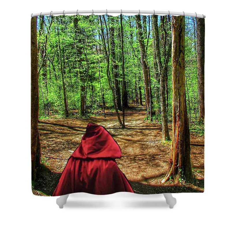 The Way to Grandma's - Shower Curtain