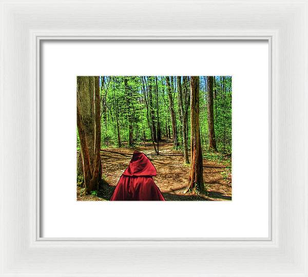 The Way to Grandma's - Framed Print