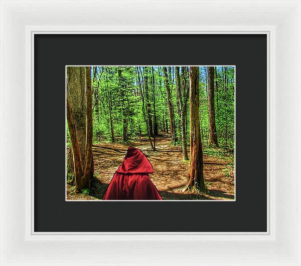 The Way to Grandma's - Framed Print