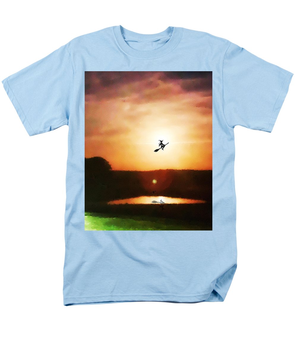 Traveling By Moonlight - Men's T-Shirt  (Regular Fit)