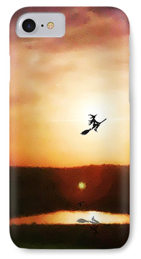 Traveling By Moonlight - Phone Case