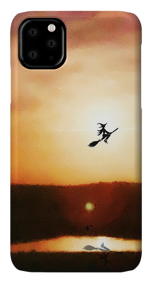 Traveling By Moonlight - Phone Case