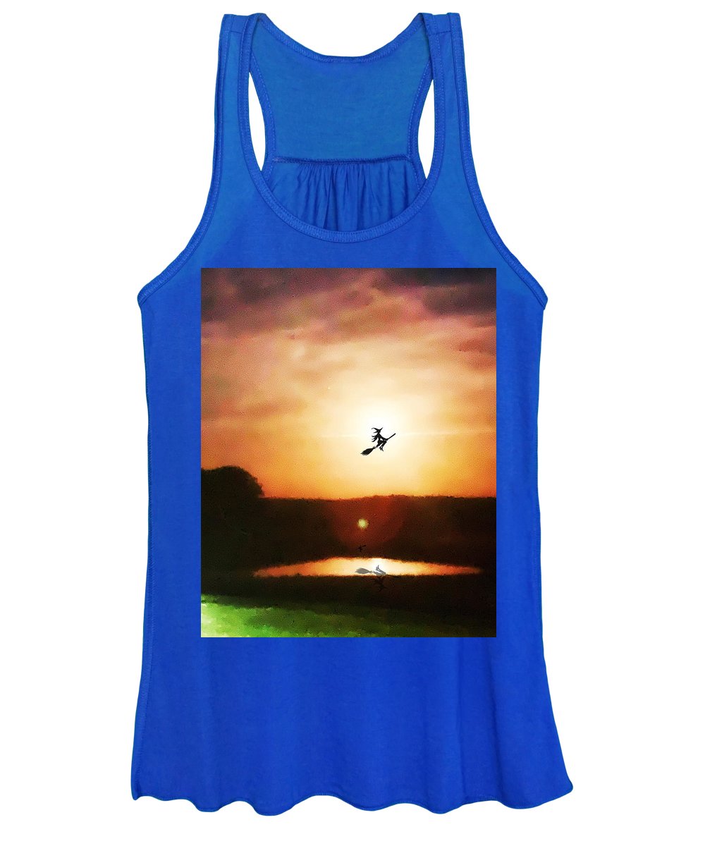 Traveling By Moonlight - Women's Tank Top