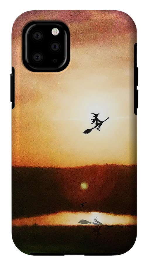 Traveling By Moonlight - Phone Case