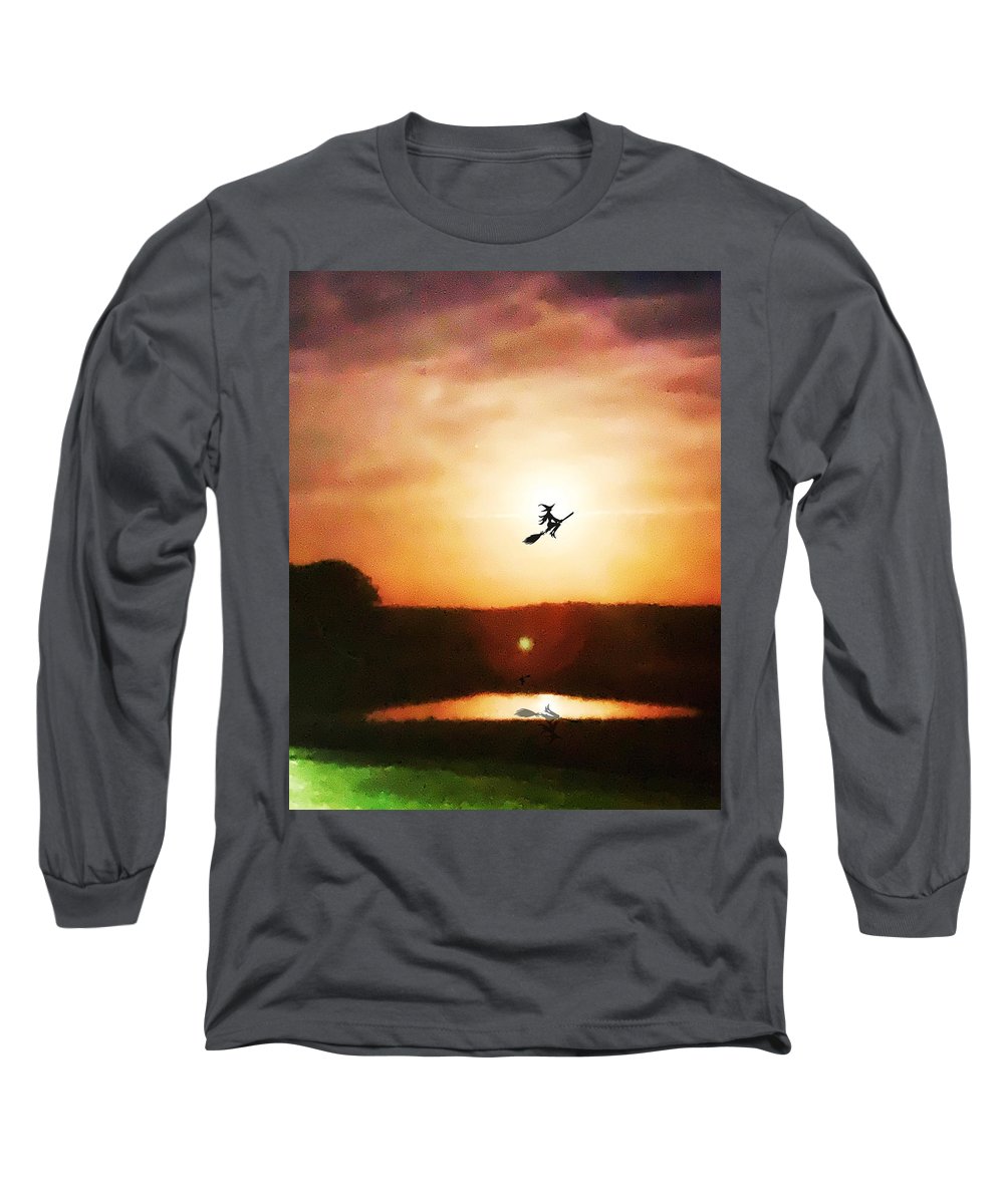 Traveling By Moonlight - Long Sleeve T-Shirt