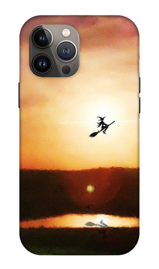 Traveling By Moonlight - Phone Case