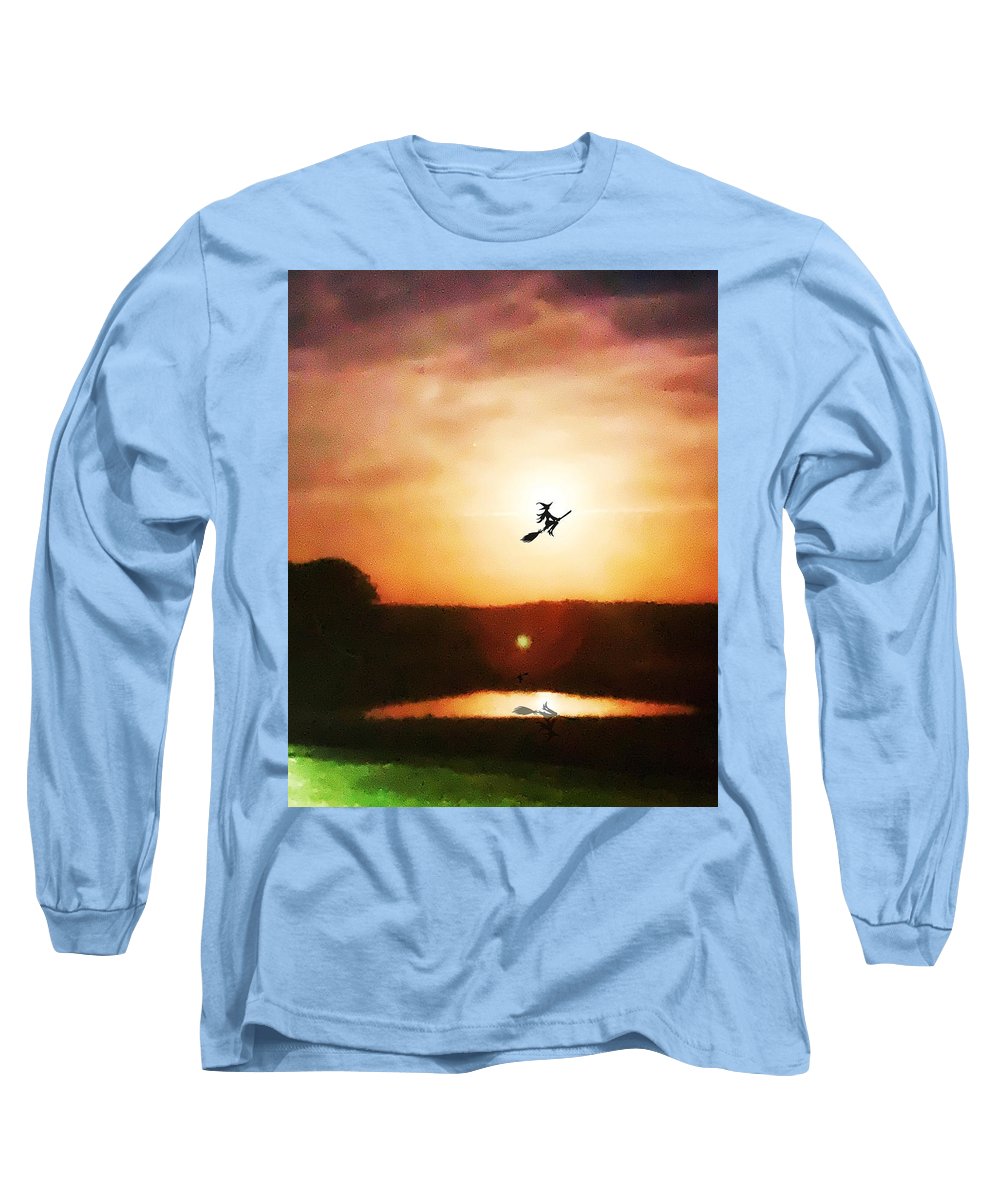 Traveling By Moonlight - Long Sleeve T-Shirt