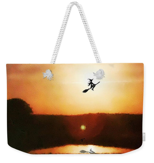 Traveling By Moonlight - Weekender Tote Bag