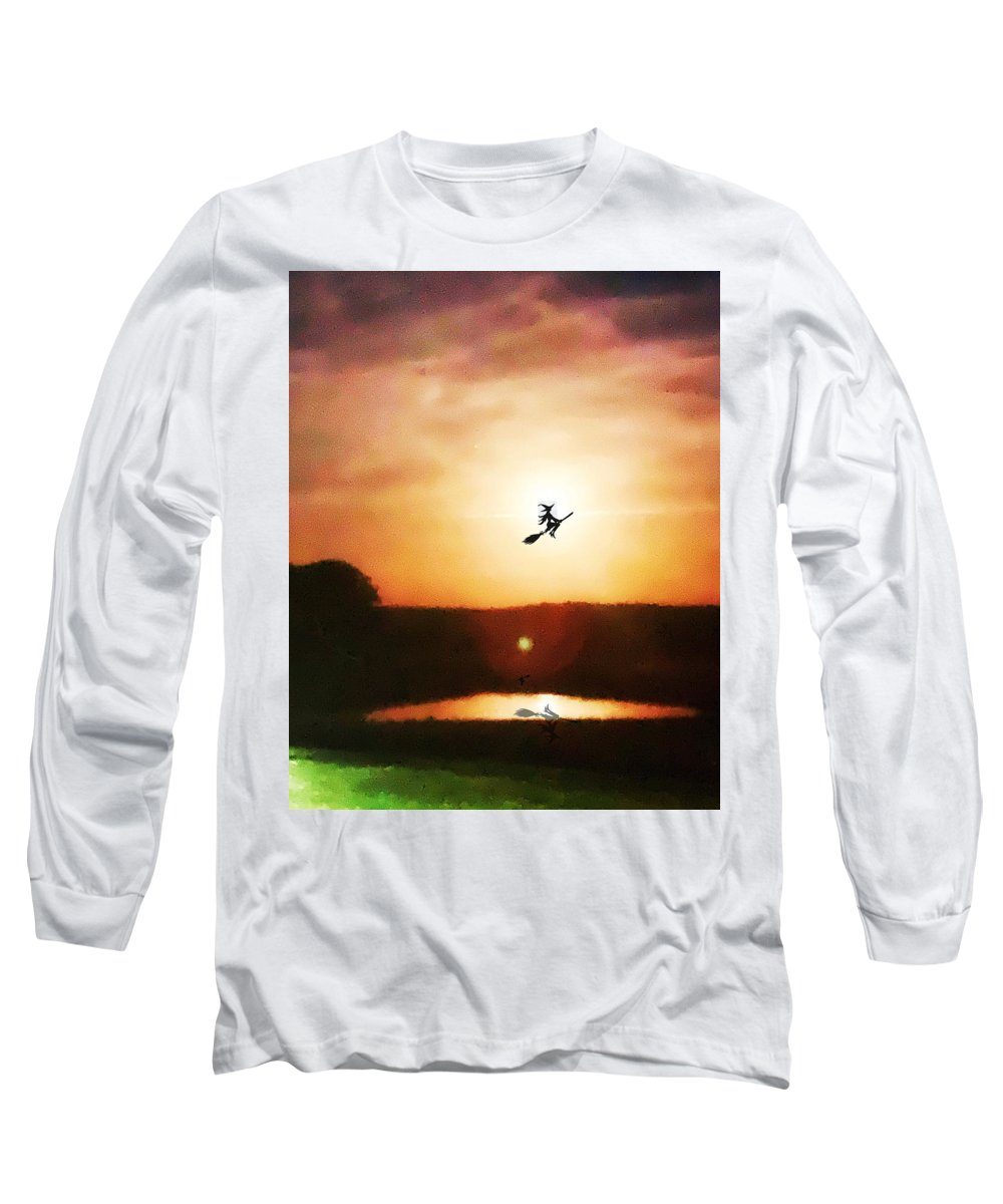 Traveling By Moonlight - Long Sleeve T-Shirt