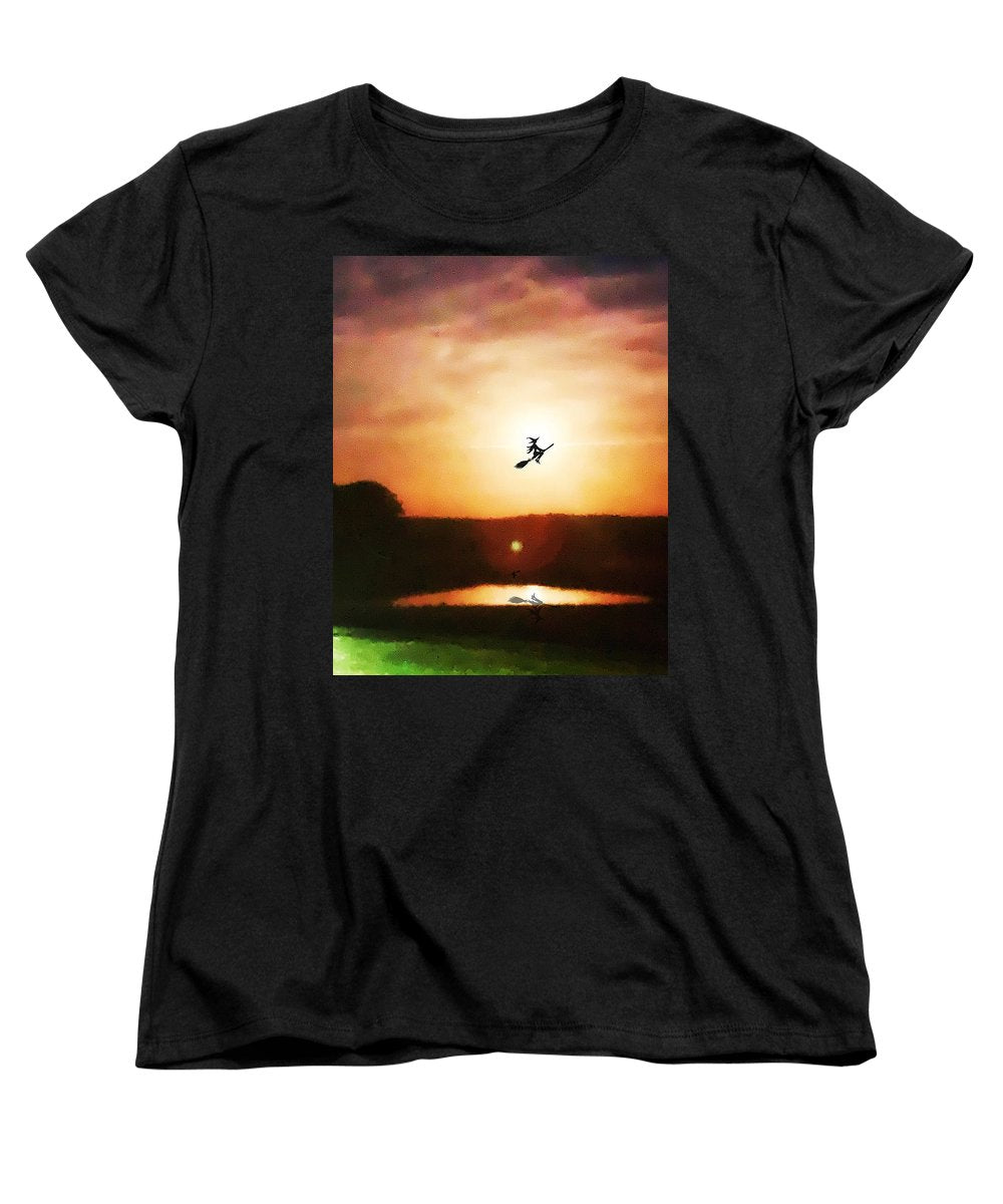 Traveling By Moonlight - Women's T-Shirt (Standard Fit)