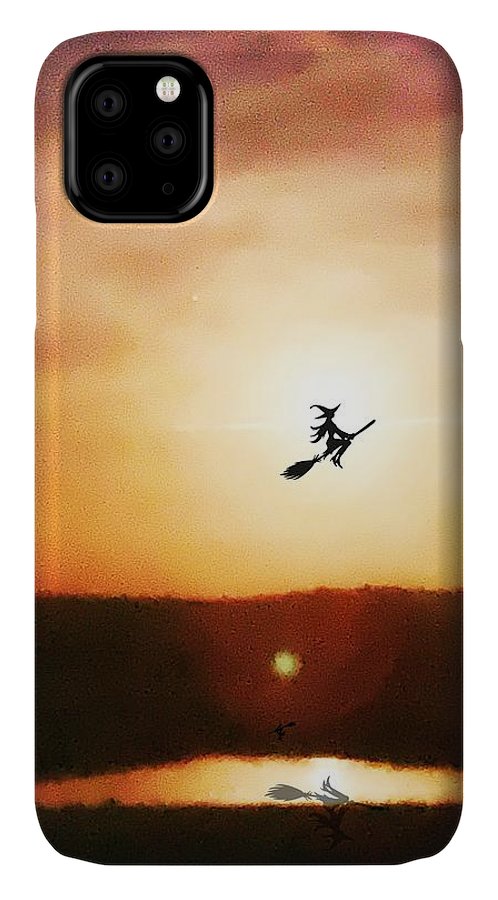 Traveling By Moonlight - Phone Case