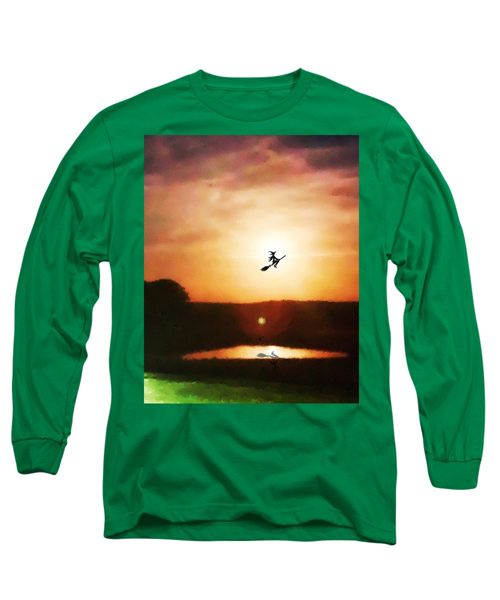 Traveling By Moonlight - Long Sleeve T-Shirt