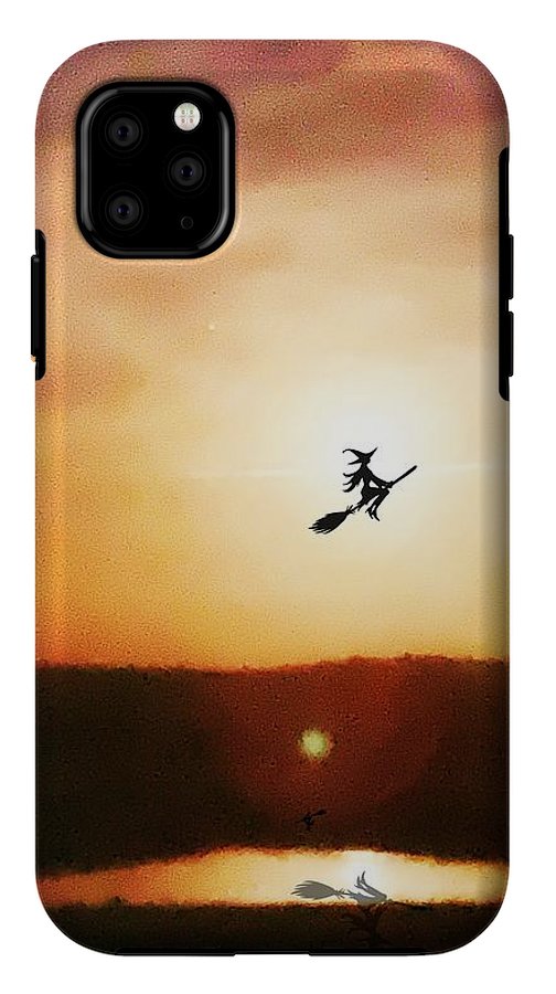 Traveling By Moonlight - Phone Case