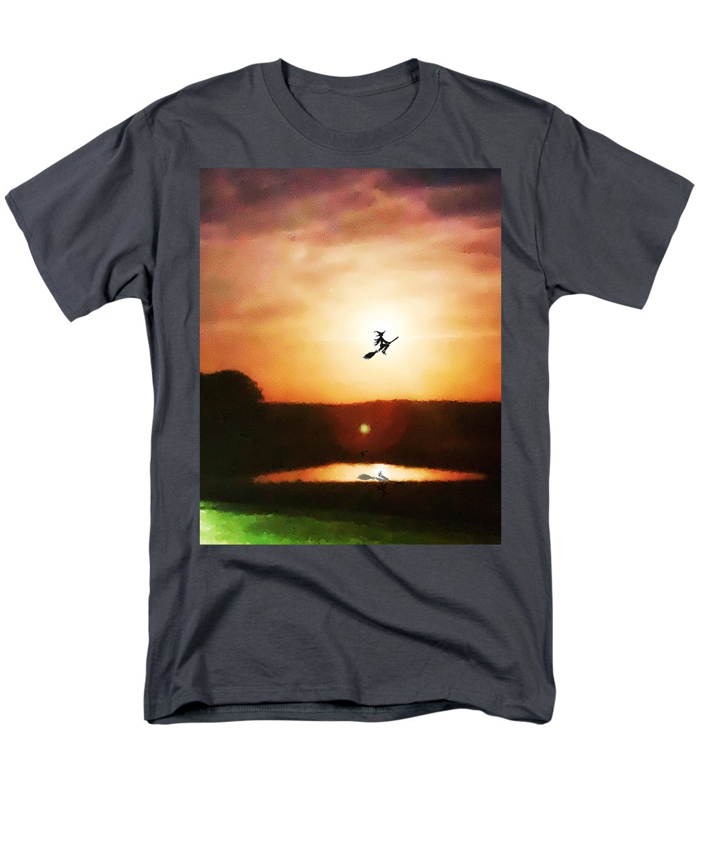 Traveling By Moonlight - Men's T-Shirt  (Regular Fit)