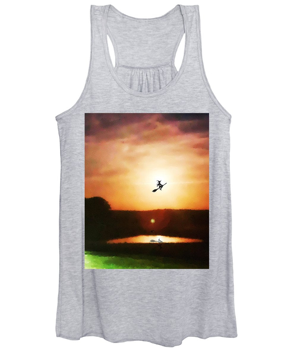 Traveling By Moonlight - Women's Tank Top