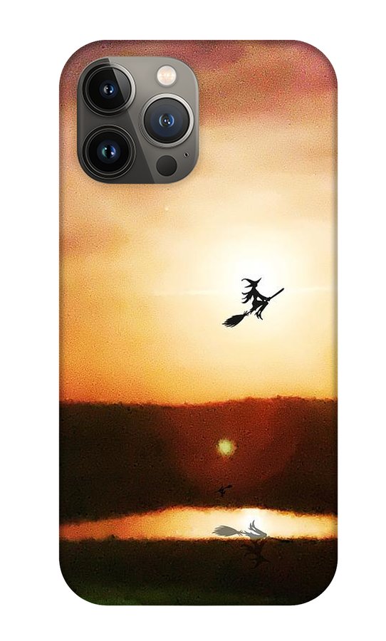 Traveling By Moonlight - Phone Case