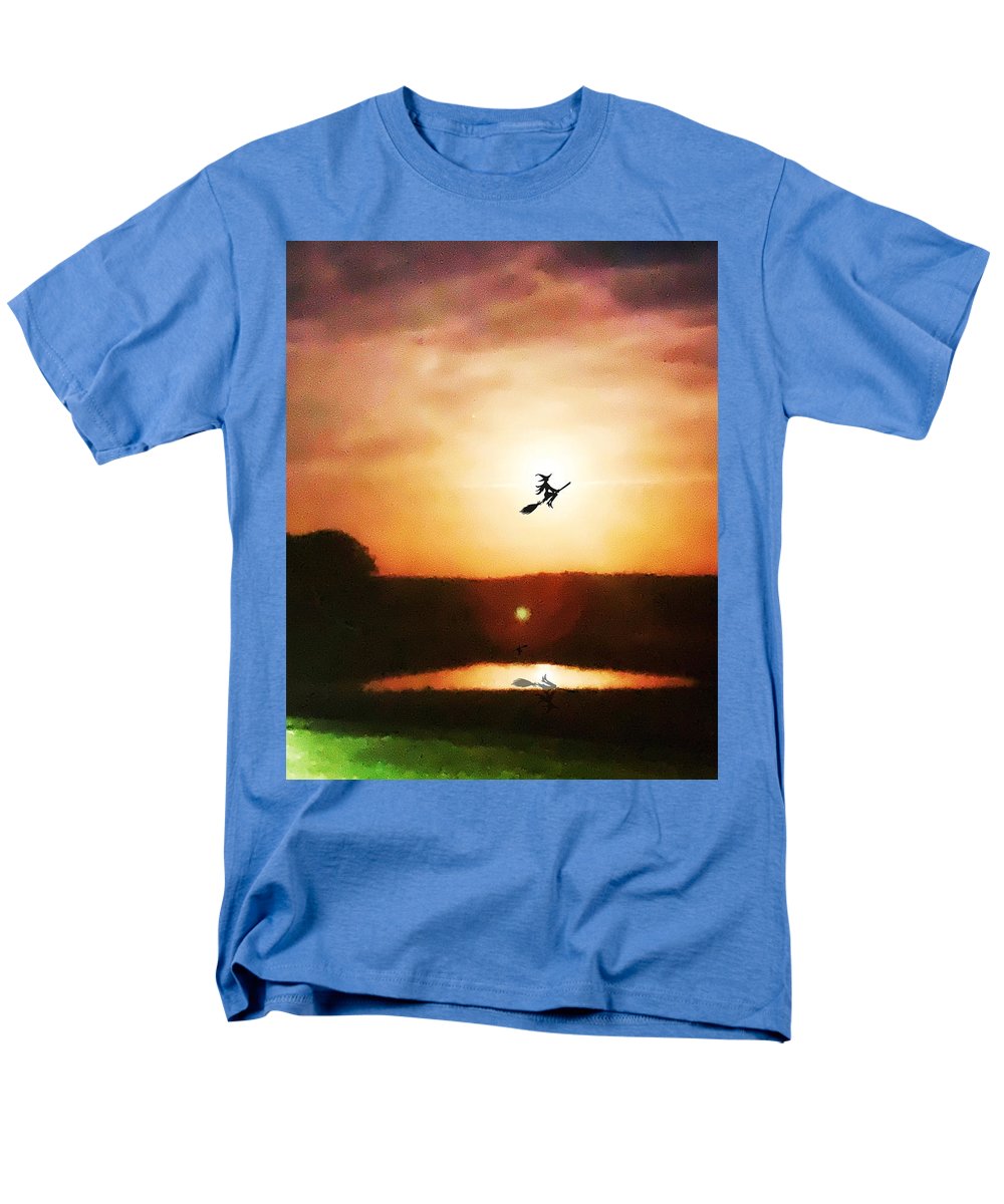 Traveling By Moonlight - Men's T-Shirt  (Regular Fit)