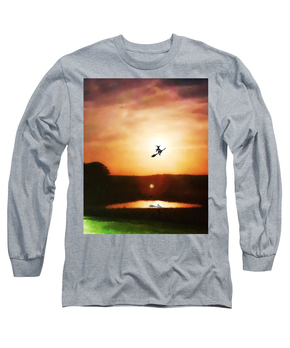 Traveling By Moonlight - Long Sleeve T-Shirt