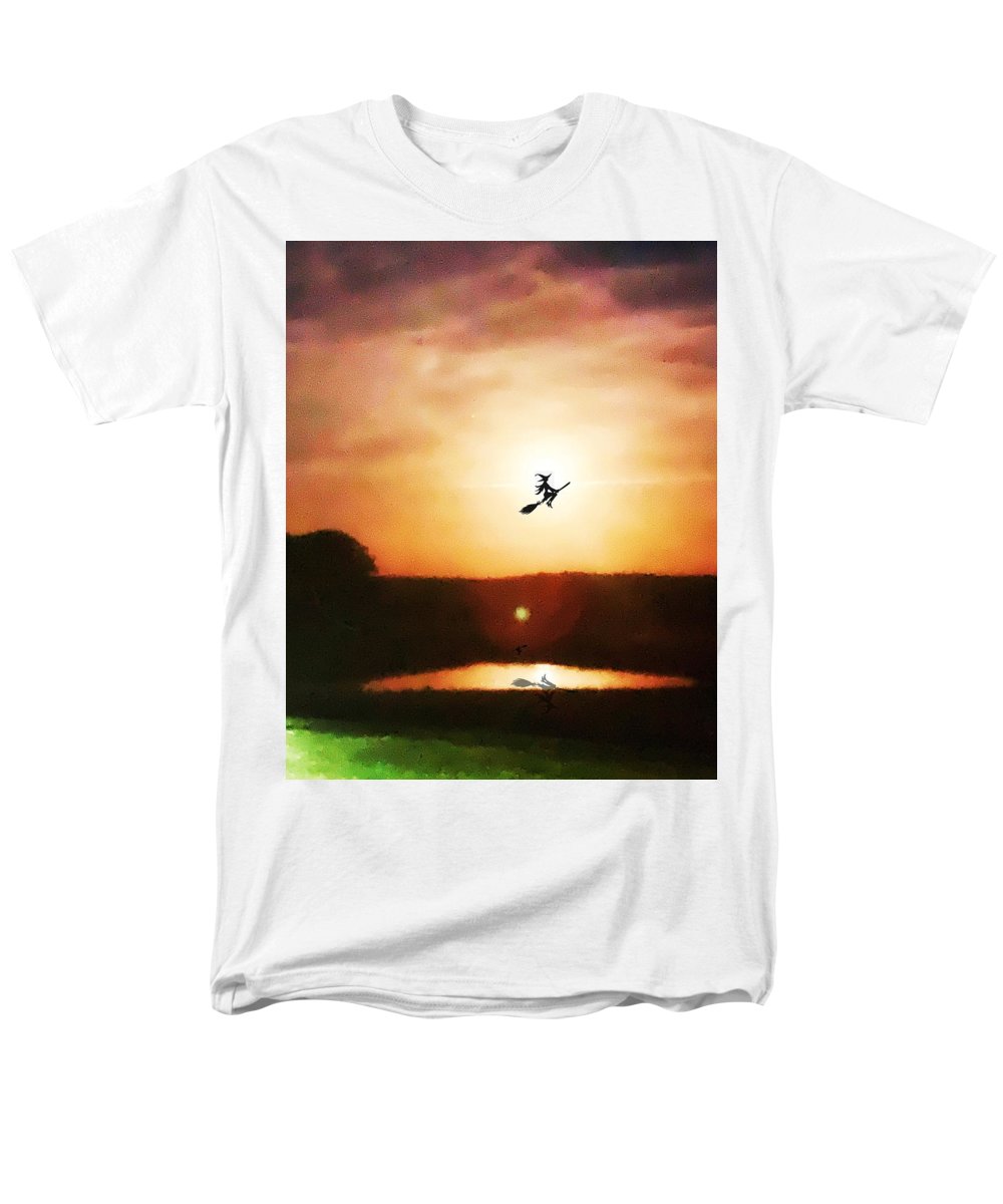 Traveling By Moonlight - Men's T-Shirt  (Regular Fit)