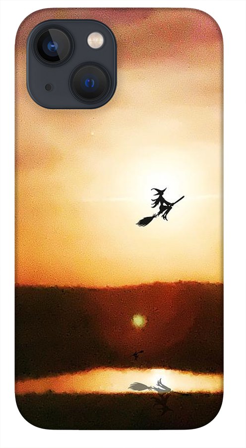 Traveling By Moonlight - Phone Case