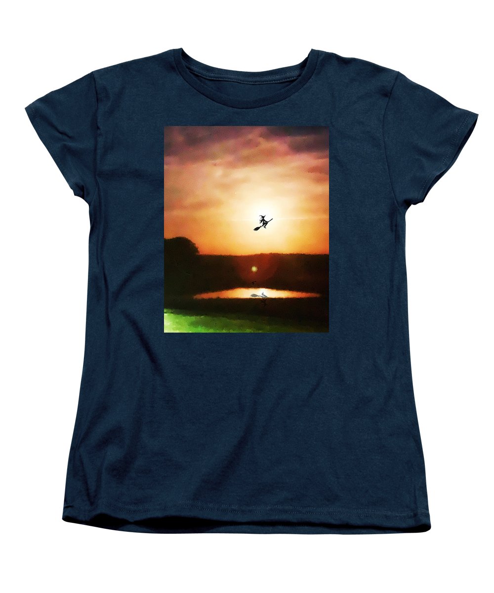 Traveling By Moonlight - Women's T-Shirt (Standard Fit)