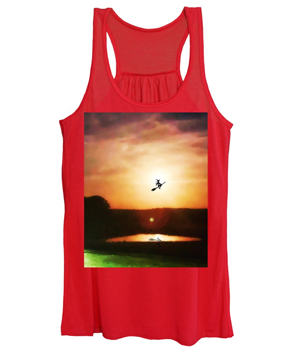 Traveling By Moonlight - Women's Tank Top