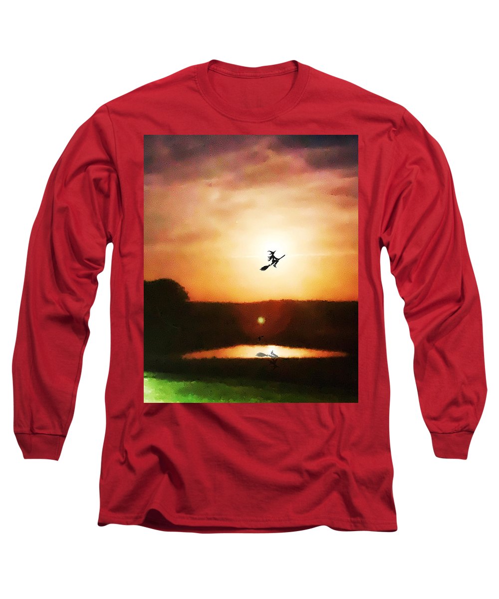 Traveling By Moonlight - Long Sleeve T-Shirt