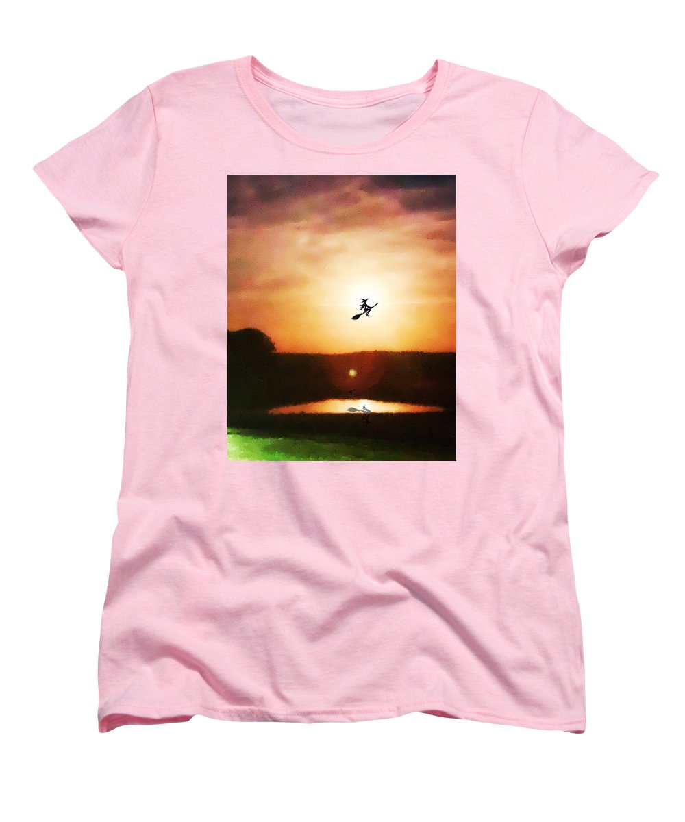 Traveling By Moonlight - Women's T-Shirt (Standard Fit)