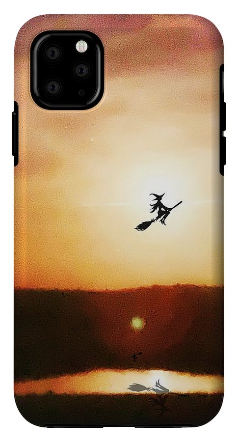 Traveling By Moonlight - Phone Case