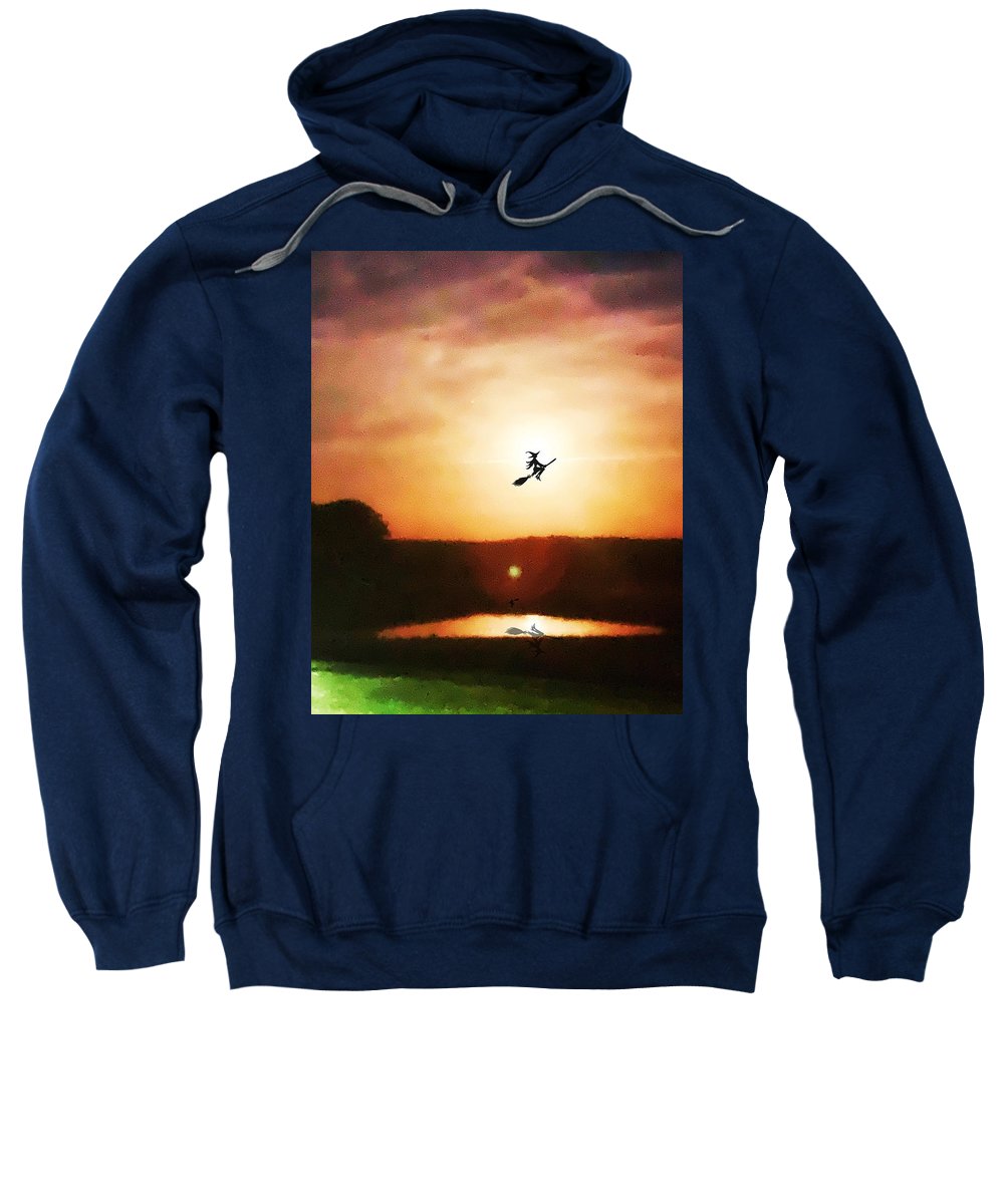 Traveling By Moonlight - Sweatshirt