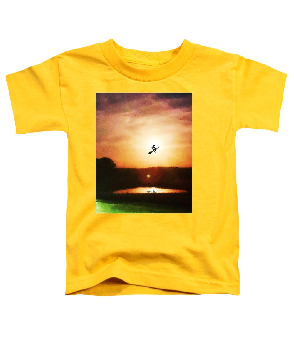 Traveling By Moonlight - Toddler T-Shirt