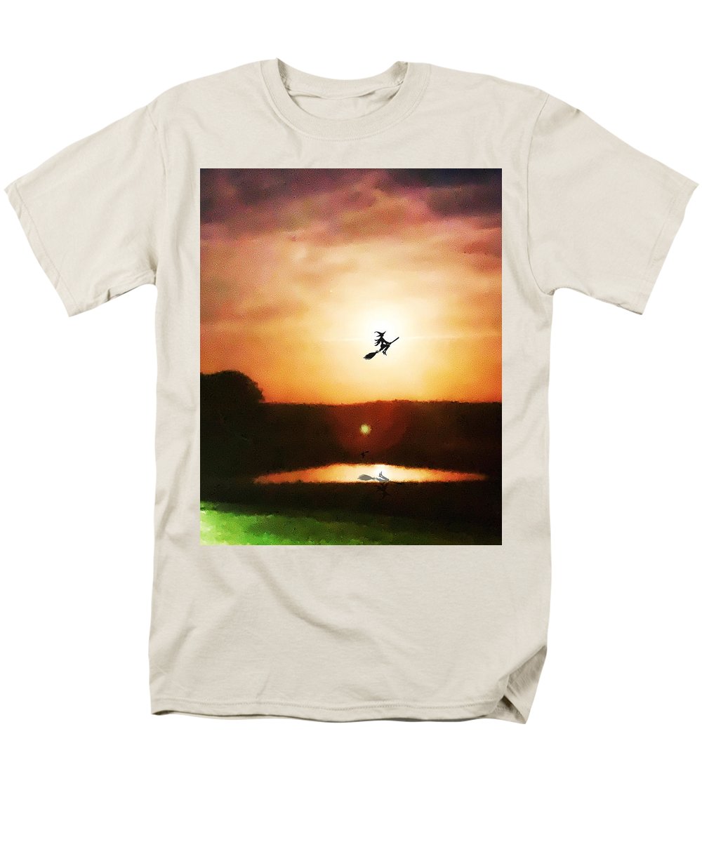 Traveling By Moonlight - Men's T-Shirt  (Regular Fit)