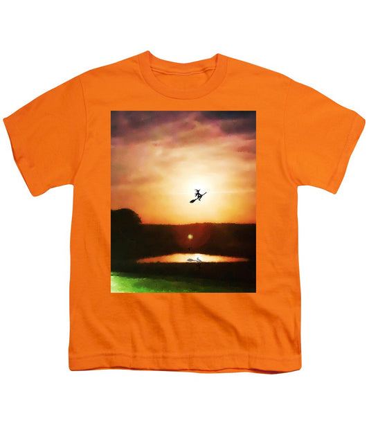 Traveling By Moonlight - Youth T-Shirt