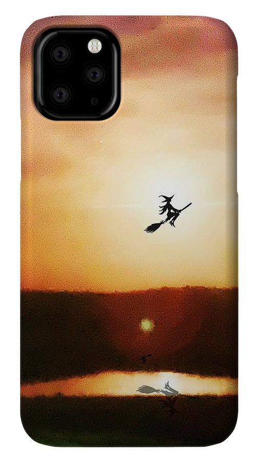 Traveling By Moonlight - Phone Case