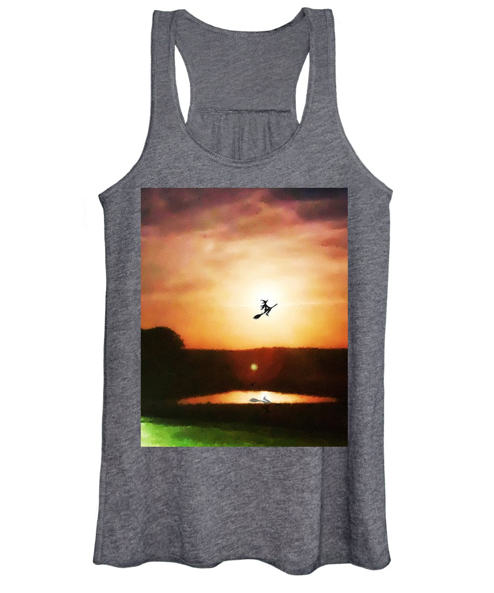 Traveling By Moonlight - Women's Tank Top